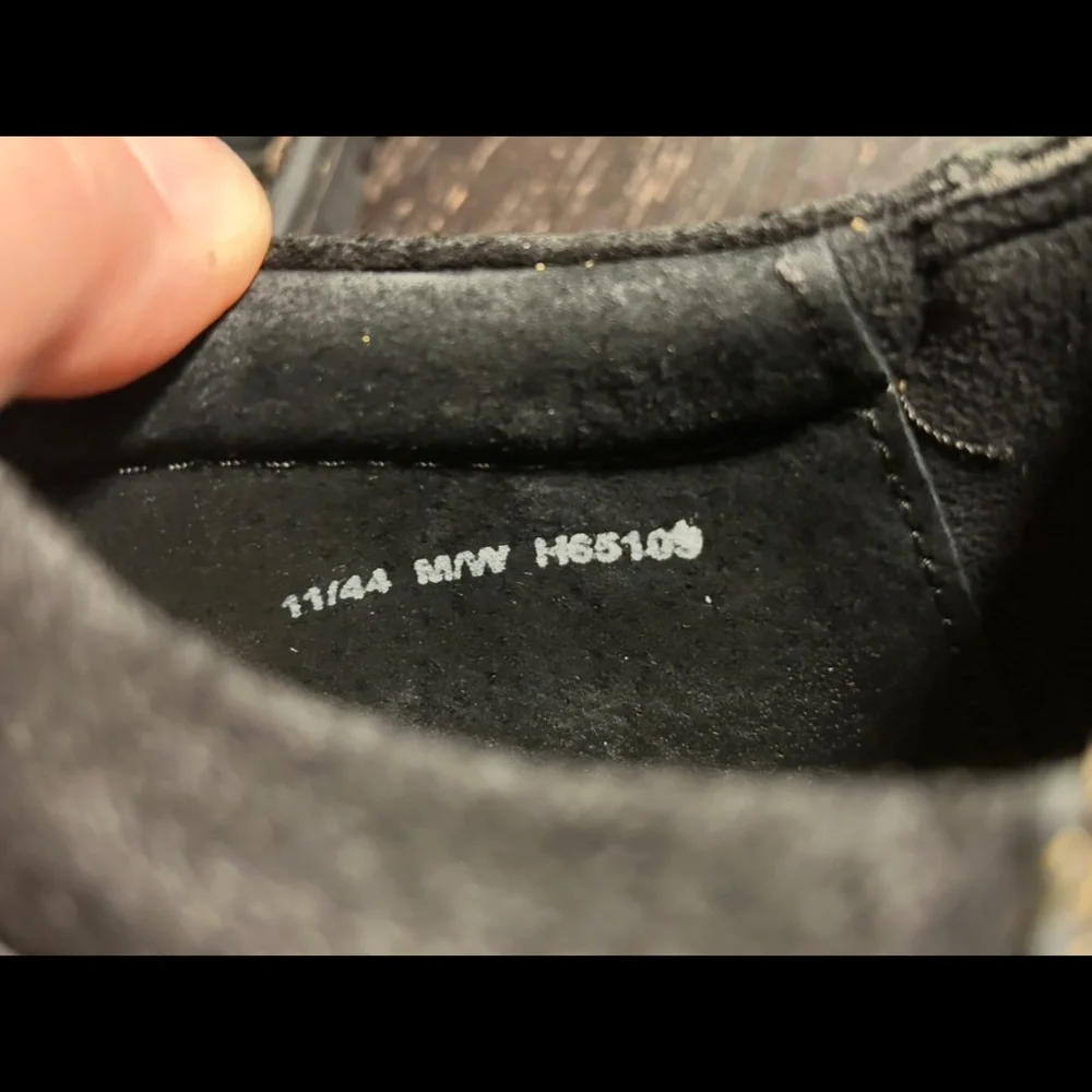 NWOB - Born Gudmund Leather Slip On Casual Loafers Black Mens 11